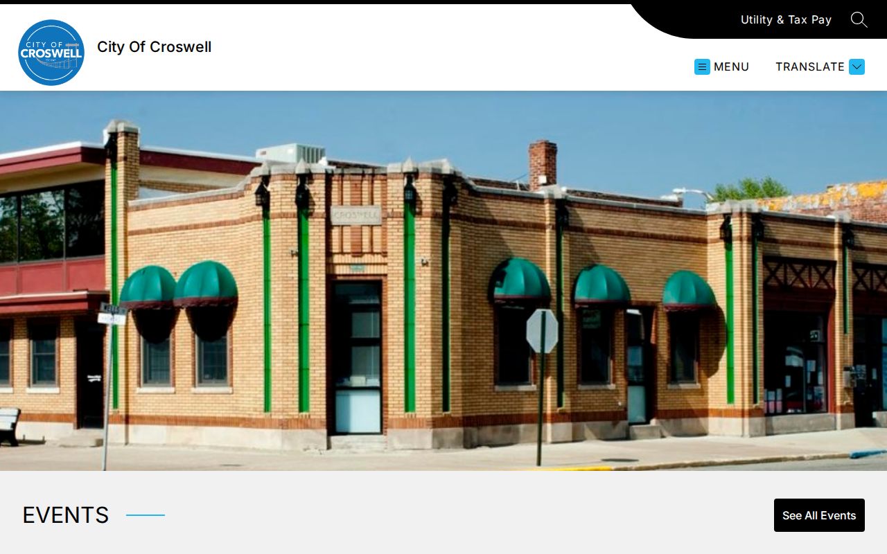 Croswell and Sanilac County criminal records source on the official city website